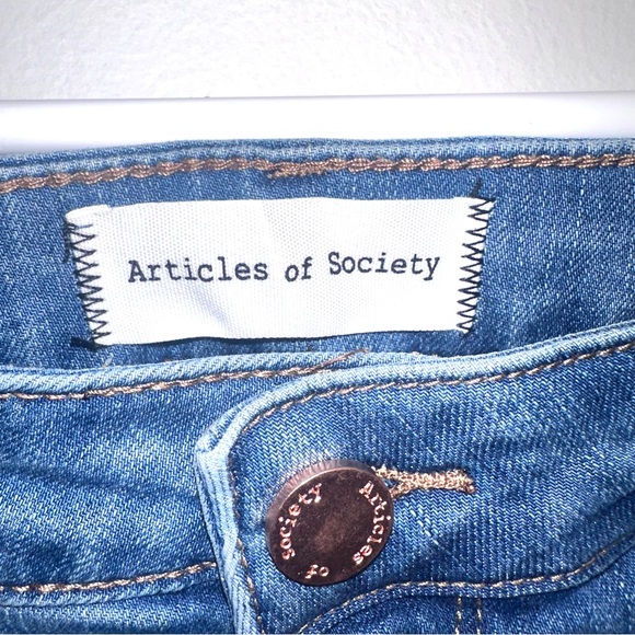 Articles of Society Jeans High Rise Cropped Flare Size 29 NWT - Picture 7 of 16
